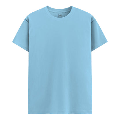 SOLID TEE - BABY BLUE