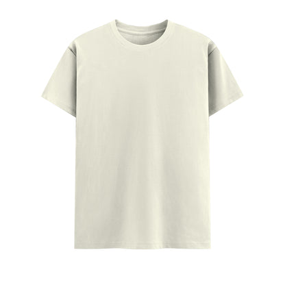 SOLID TEE - OFF WHITE