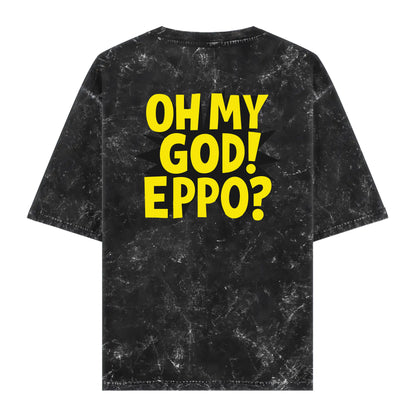 Unisex Acid Washed Oversized Tee