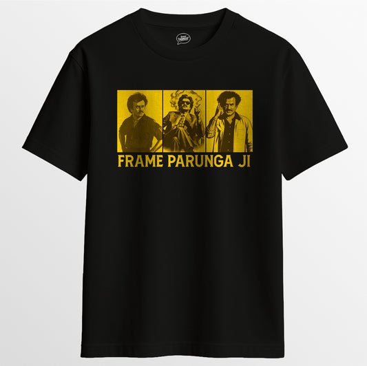 FRAME PARUNGA JI TEE - BLACK